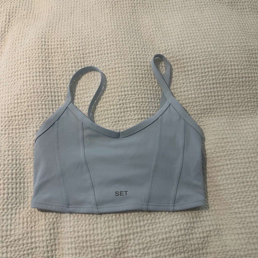 SET Active Sky Blue Sports Bra